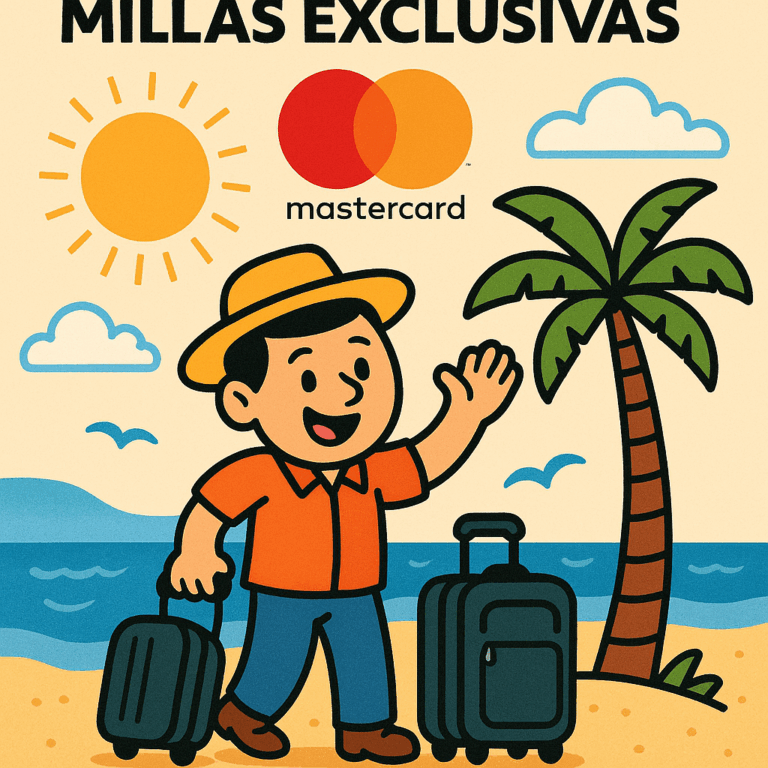 Viaja más con millas Mastercard Elite