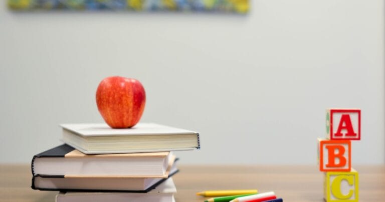 Estudiantes de primaria en clase — Beca Rita Cetina 2026