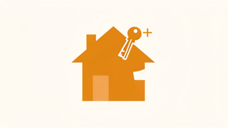Ilustración sin texto sobre requisitos para comprar casa con Infonavit